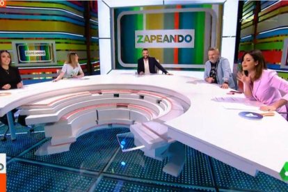 El plató de Zapeando: una nueva aventura en cada programa.