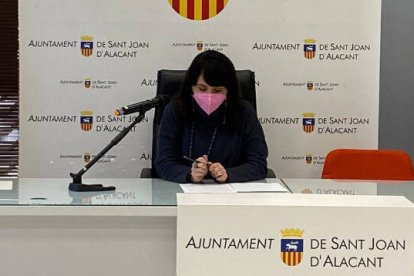 Julia Parra, vicepresidenta de la Diputación de Alicante y concejala de Igualdad en Sant Joan d'Alacant