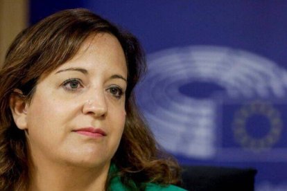 La presidenta de los socialistas europeos, la española Iratxe García.