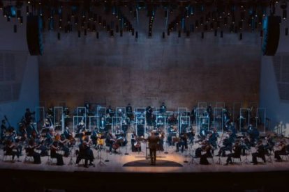 La orquesta sinfónica del ADDA, dirigida por Josep Vicent