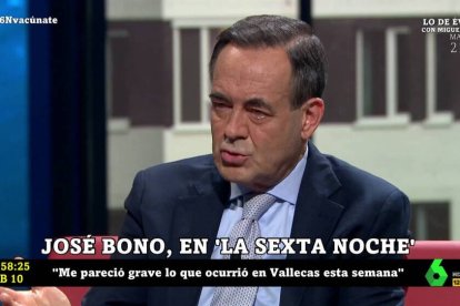 José Bono en La Sexta Noche