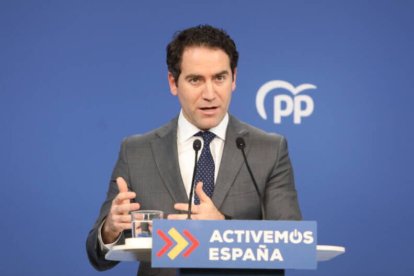 Teodoro García Egea, secretario de organización del PP.