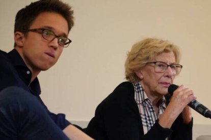 Íñigo Errejón y Manuela Carmena