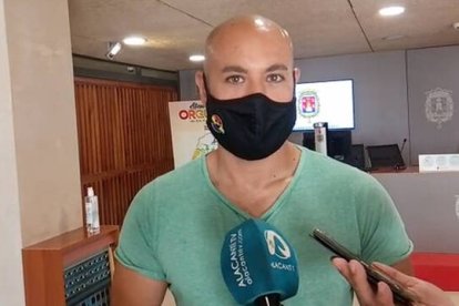 Xavi López, portavoz de Unidas Podemos en el Ayuntamiento de Alicante / FOTO: O. Avellán