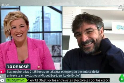 Cristina Pardo y Jordi Évole