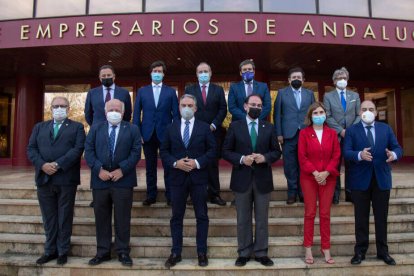 El acto de puesta en marcha del centro de testeo del Plan Sumamos.