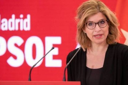 La portavoz del PSOE madrileño, Jana Halloul.