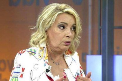 A Carmen Borrego no le terminó de gustar su imitación.