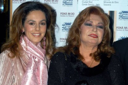 Rocío Carrasco y Rocío Jurado.