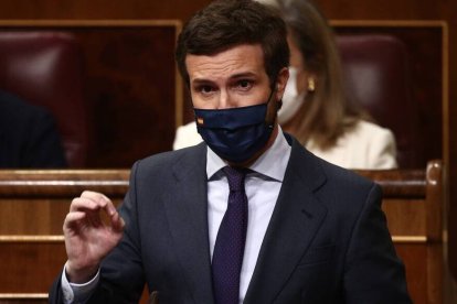 El líder del PP, Pablo Casado, en una imagen de archivo