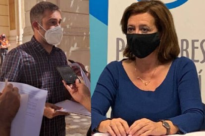 Gerard Fullana, Comprmís, y María Gómez, PP