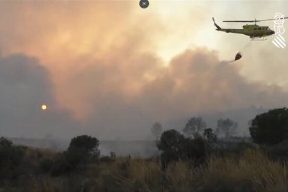 Las altas temperaturas traen riesgo extremo de incendios forestales en toda la Comunidad Valenciana