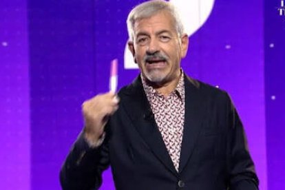 Carlos Sobera con el test de embarazo que asustó a todos en Secret Story.