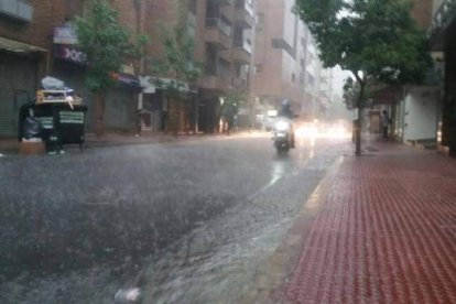 AEMET alerta de fuertes lluvias con granizo en algunas zonas