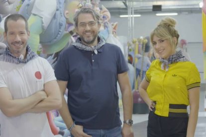 Periodistas de À Punt que cubrirán la retransmisión de las Fallas