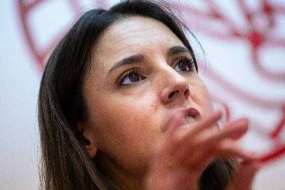 La ministra de Igualdad, Irene Montero.