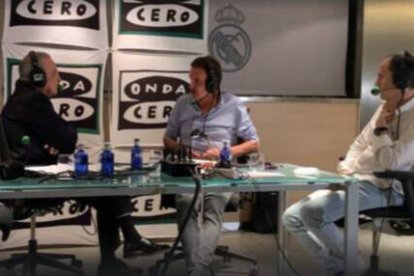 Florentino Pérez y José Ramón de la Morena en Onda Cero.