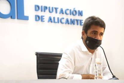 Carlos Mazón, presidente de la Diputación de Alicante