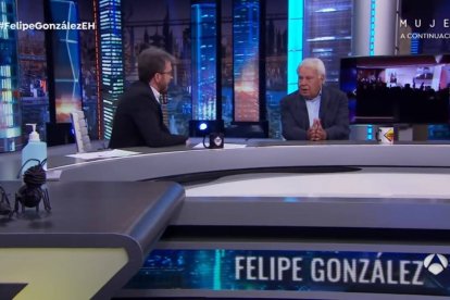 Felipe González participó esta semana en El Hormiguero