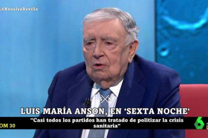 Luis María Anson en La Sexta Noche