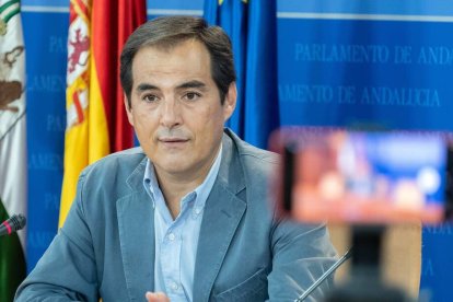 El portavoz del grupo parlamentario del PP-A, José Antonio Nieto.