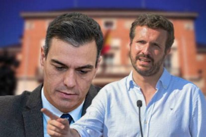 Pedro Sánchez y Pablo Casado