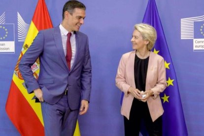 Pedro Sánchez y Úrsula Von der Leyen