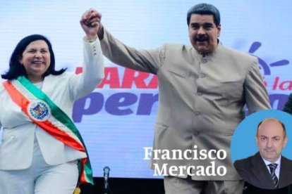 Carmen Teresa Meléndez y Nicolás Maduro.