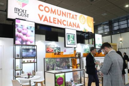 Imagen de el espacio de la Comunitat Valenciana dentro de la feria.