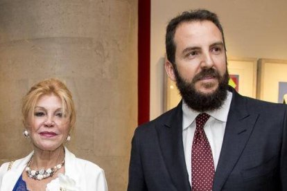 Borja Thyssen y la Baronesa Thyssen