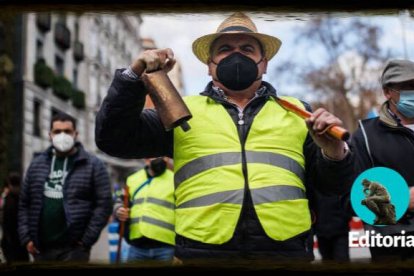 La manifestación de Madrid