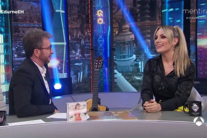 Pablo Motos y Edurne demostraron la buena relación que tienen.