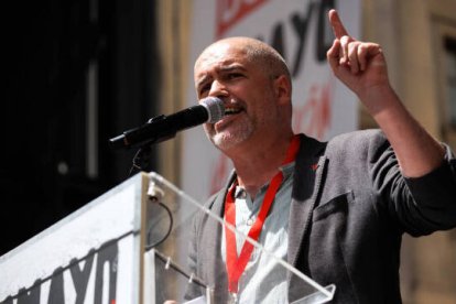 El líder de CCOO, Unai Sordo