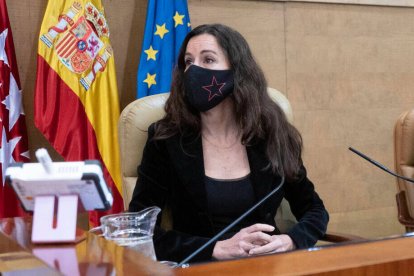 La presidenta de la Asamblea de Madrid, Eugenia Carballedo