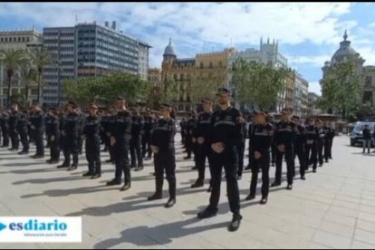 Acto de presentación de los nuevos Agentes de Policía Local de Valencia.