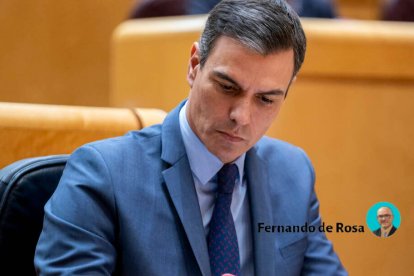 El presidente del Gobierno, Pedro Sánchez