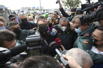 Agustín e Isabel Pantoja lo pasaron muy mal en Málaga.