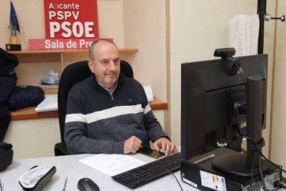 Miguel Millana, secretario general PSPV-PSOE Alicante