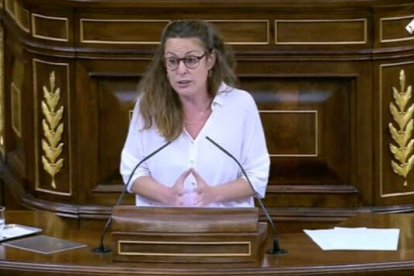 La diputada de la CUP, Mireia Vehí