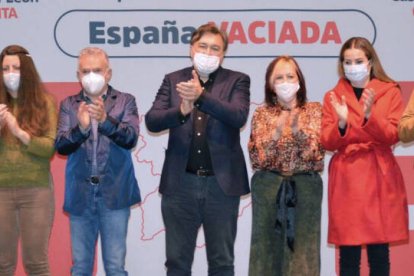 Tomás Guitarte, diputado de Teruel Existe, en la pasada campaña de Castilla y León