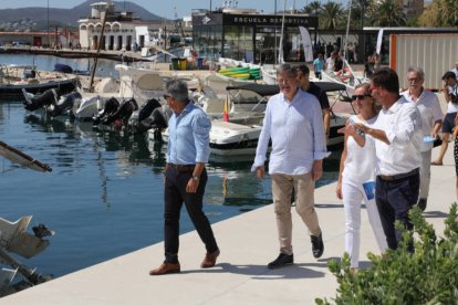 El presidente de la Generalitat, Ximo Puig, en Jávea.