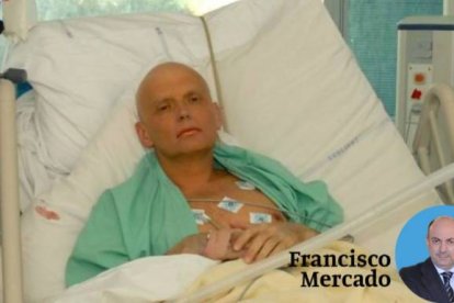 Alexander Litvinenko, en una imagen ya icónica.