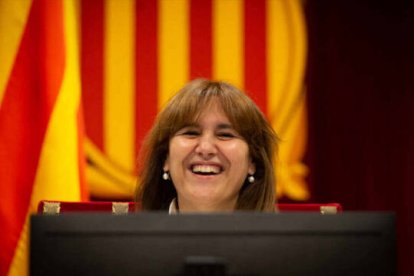 Laura Borràs, presidenta del Parlament de Cataluña