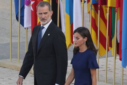 Felipe VI y la Reina Letizia