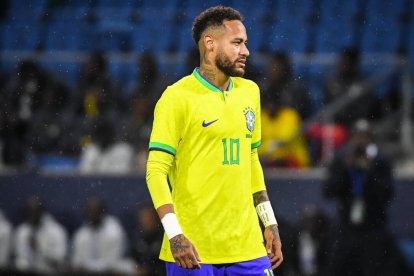 Neymar en la selección