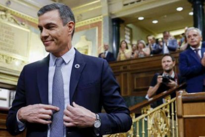 Pedro Sánchez en el Debate del Estado de la Nación