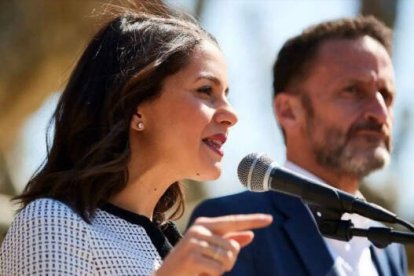 Inés Arrimadas y Edmundo Bal.