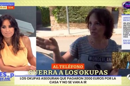 Fragmento de la entrevista en Espejo Público