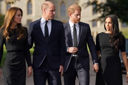 Kate Middleton y Meghan Markle, reencuentro en circunstancias tristes.