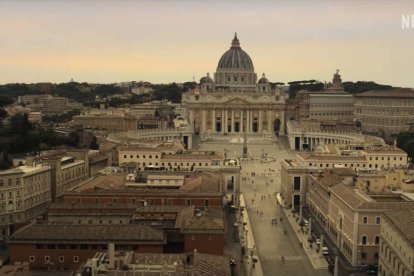 Una imagen de la docuserie 'La chica del Vaticano'.